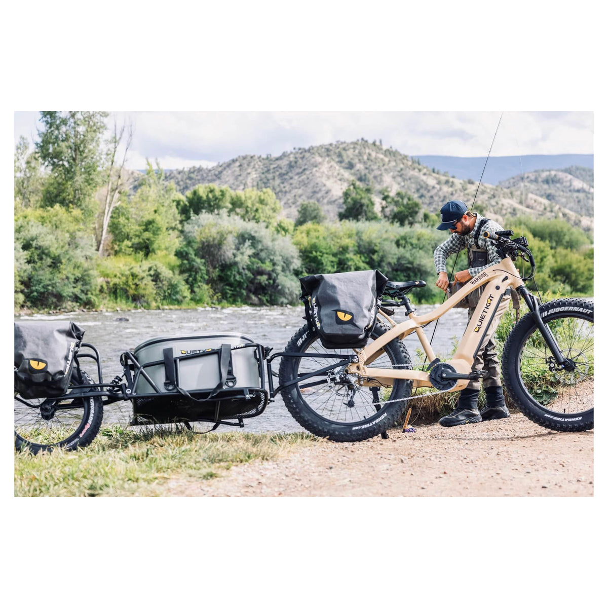 QuietKat All-Terrain Cargo Trailer | Shop at GOHUNT
