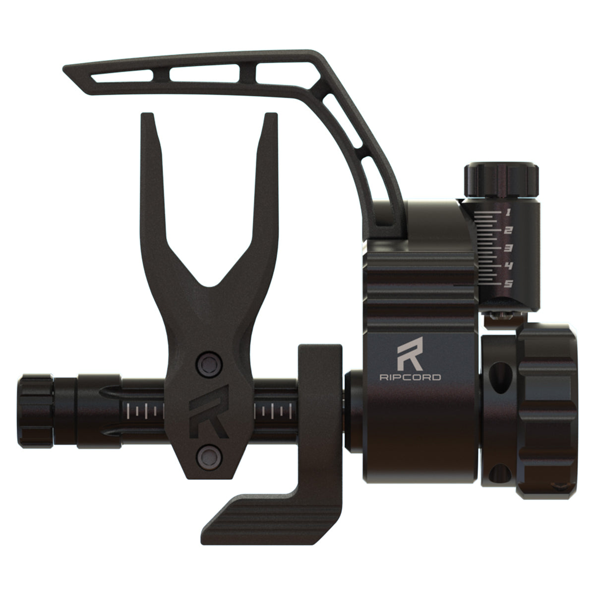 Ripcord Ratchet Cable Driven Micro-Adjustable Arrow Rest