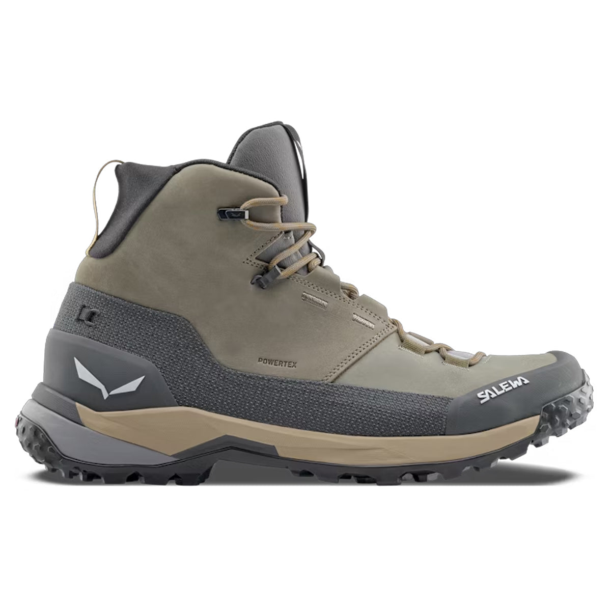 Salewa Puez Leather Mid PTX in  by GOHUNT | Salewa - GOHUNT Shop