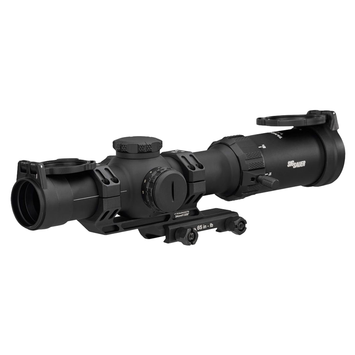 Sig Sauer Tango MSR Riflescope 1-10x26 34mm FFP Illuminated MSR BDC10 Reticle Black w/1.535 MSR-MOUNT