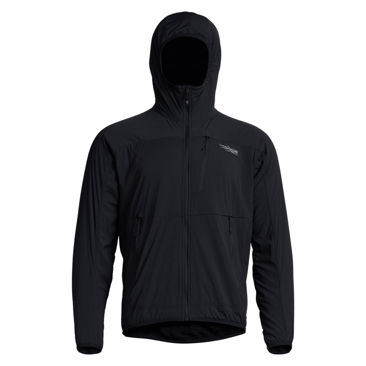 Sitka Ambient 100 Hooded Jacket in Sitka Black by GOHUNT | Sitka - GOHUNT Shop