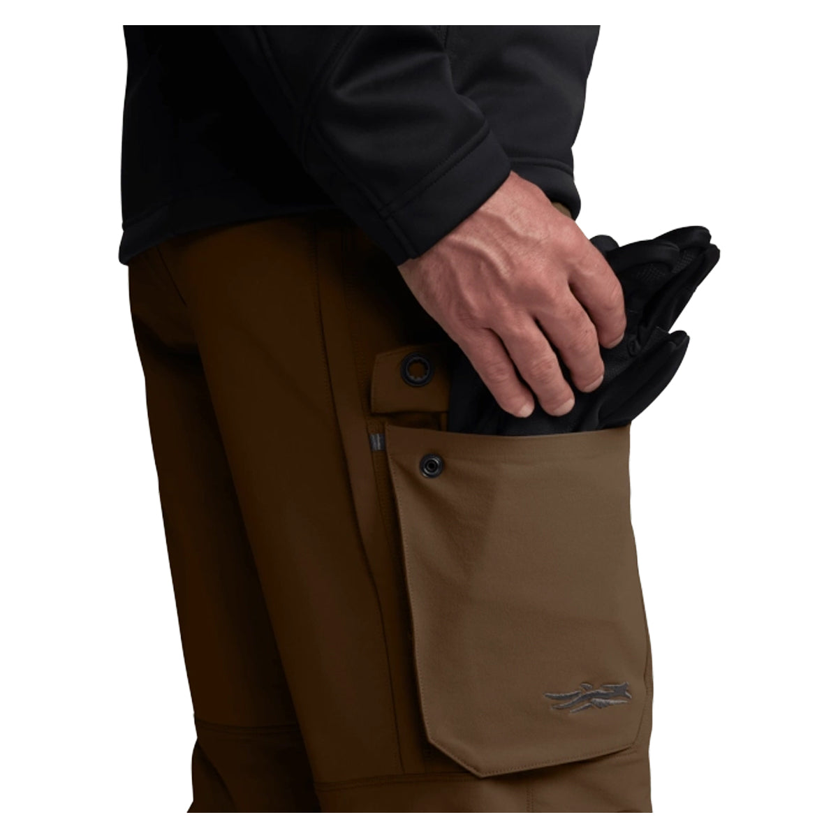 Sitka Brush Pant in Cattail Brown by GOHUNT | Sitka - GOHUNT Shop