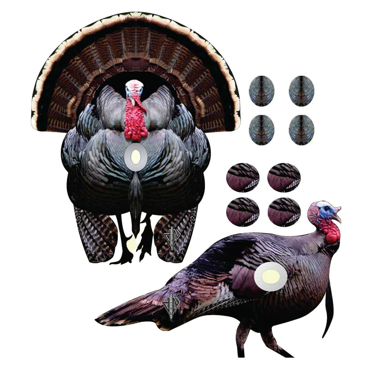 Deadnuts Outdoors 2D Tom Turkey Combo Pack