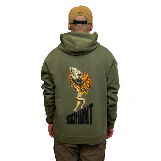 Another look at the GOHUNT Training Club Hoodie