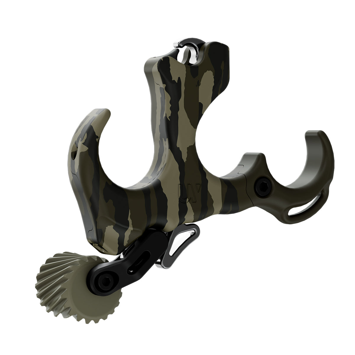 Ultraview Archery UV Button Release in Mossy Oak Bottomland Stainless Steel by GOHUNT | Ultraview Archery - GOHUNT Shop