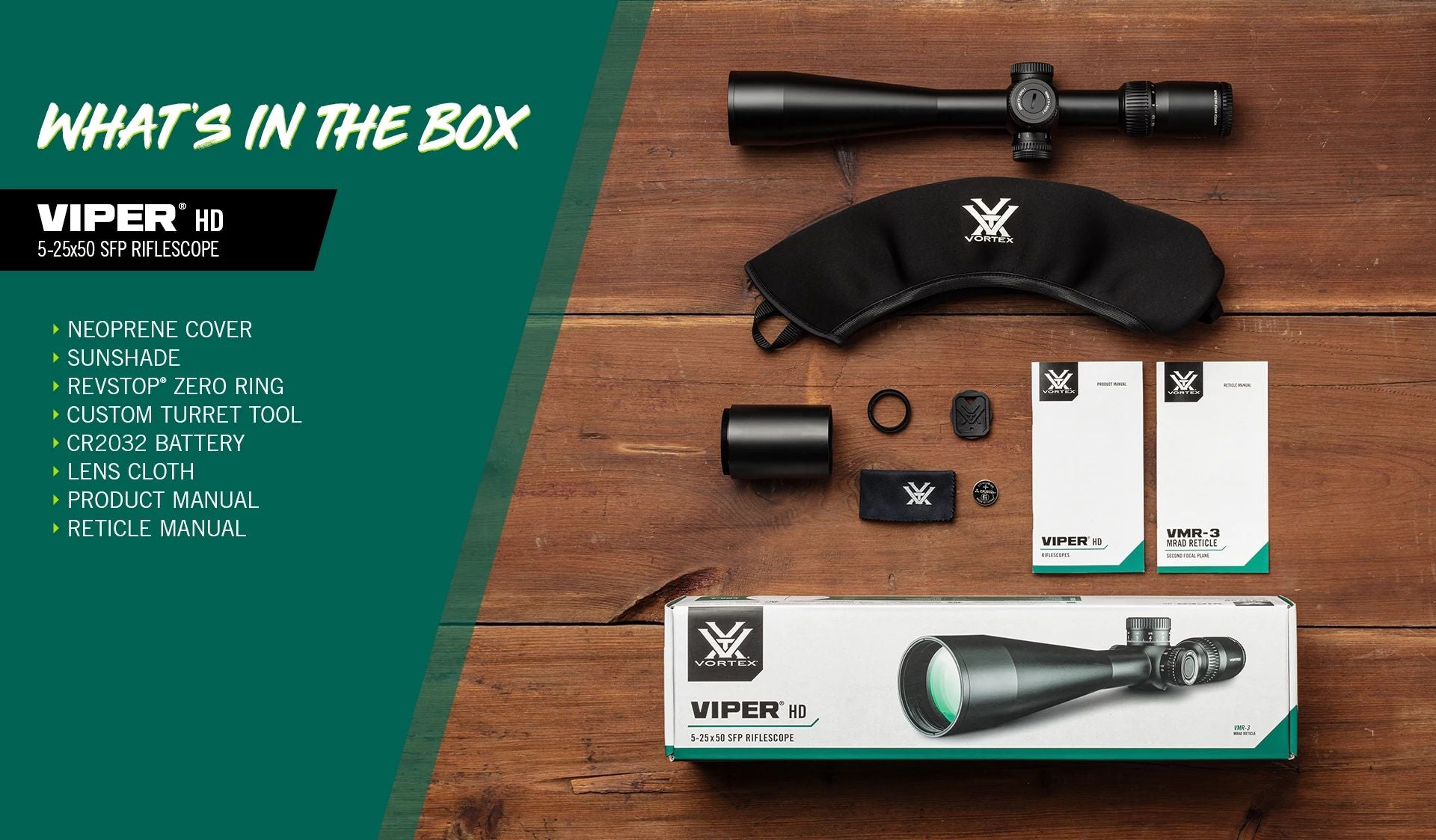 Vortex Viper HD 5-25x50 VMR-3 MRAD Riflescope | Shop at GOHUNT