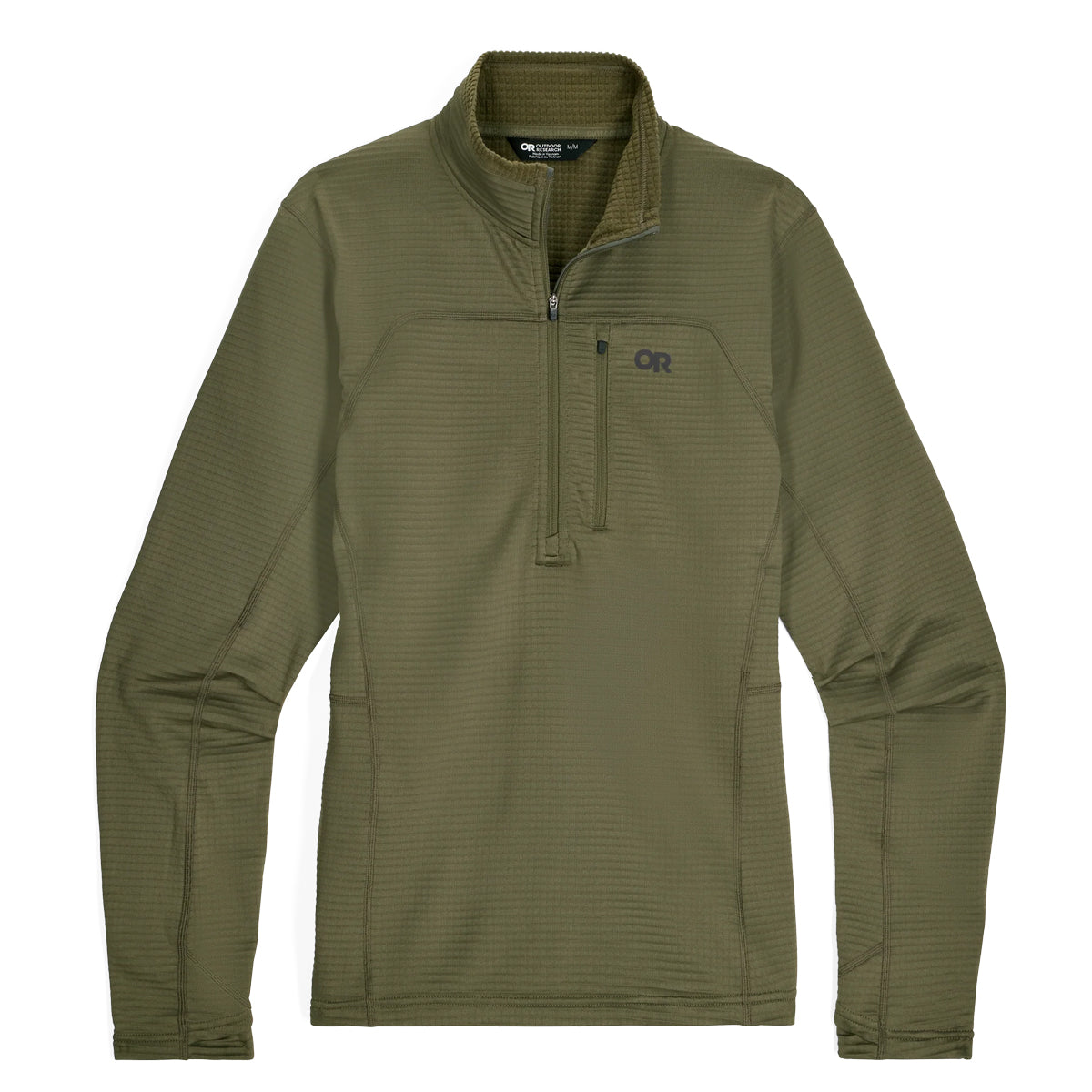 Outdoor Research Men's Vigor Grid Fleece Half Zip | Shop at GOHUNT