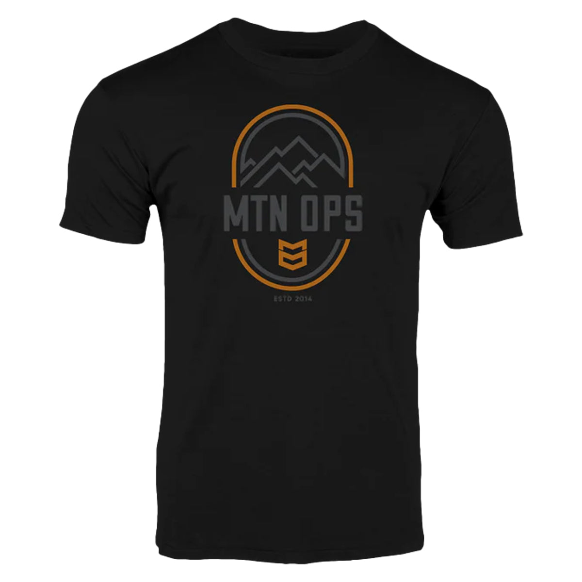MTN OPS Scoped Tee in Black by GOHUNT | Mtn Ops - GOHUNT Shop