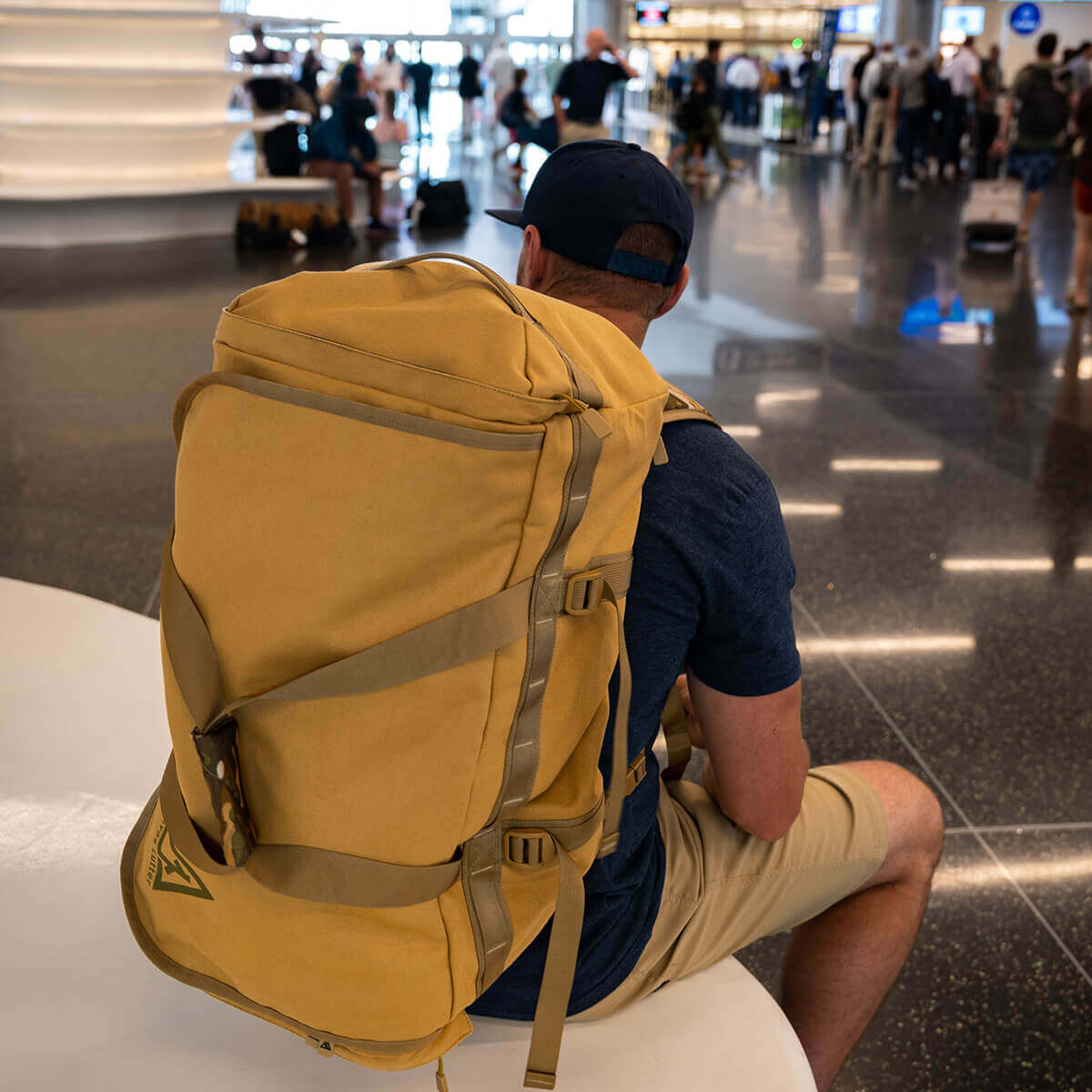 cutter and buck travel duffel bag Canvas Cutter Burro Duffel Bag - Large Travel Backpack and Waterproof Duffel Bag in One