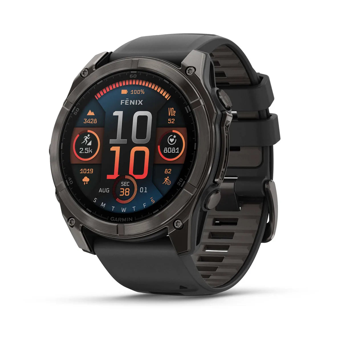 Garmin Fenix 8 Sapphire Solar 51mm GPS Smart Watch in  by GOHUNT | Garmin - GOHUNT Shop