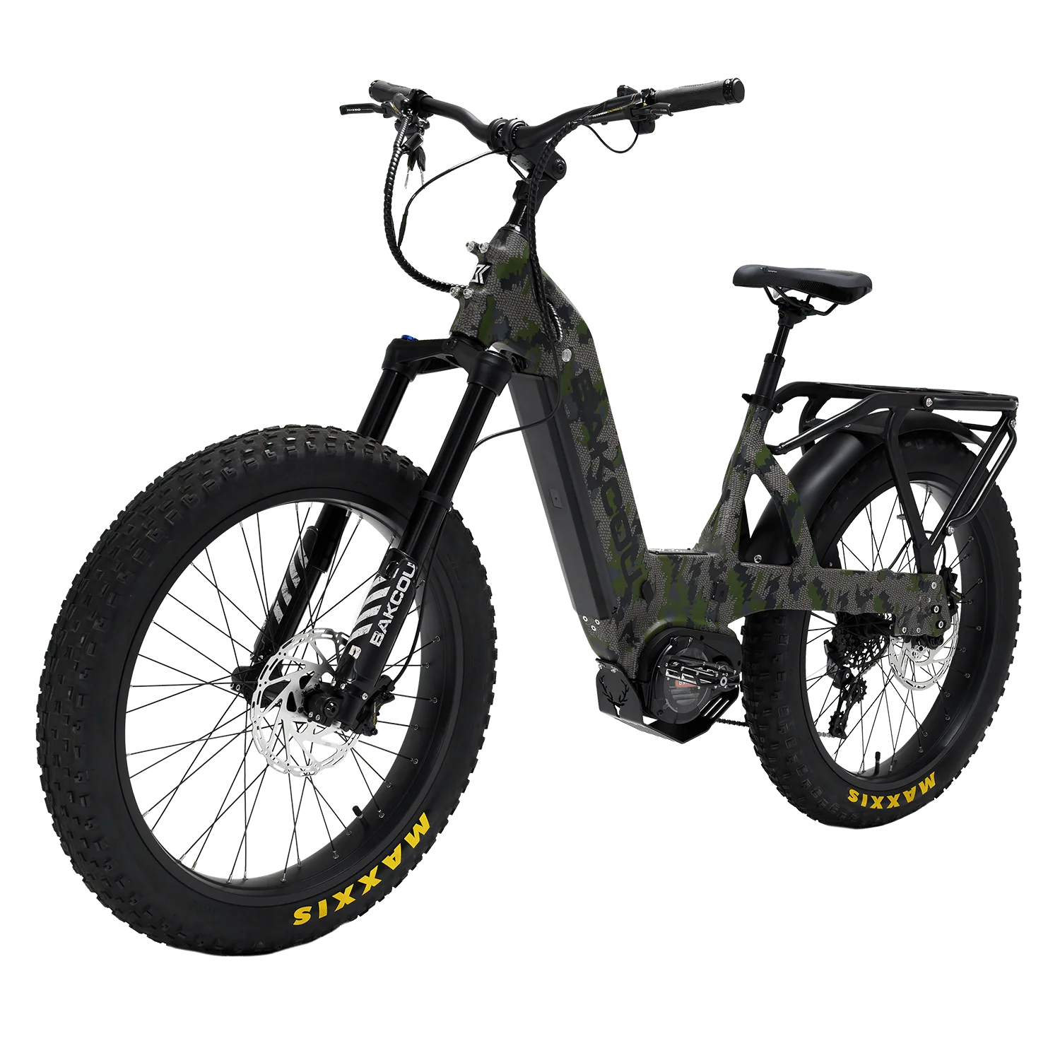 mountainbike vortex hill 100 Bakcou Mule SD 26 eBike