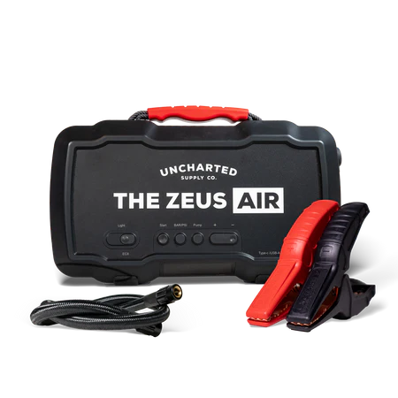 Uncharted Supply Co. The Zeus Air Jump Starter / Air Compressor in  by GOHUNT | Uncharted Supply Co. - GOHUNT Shop