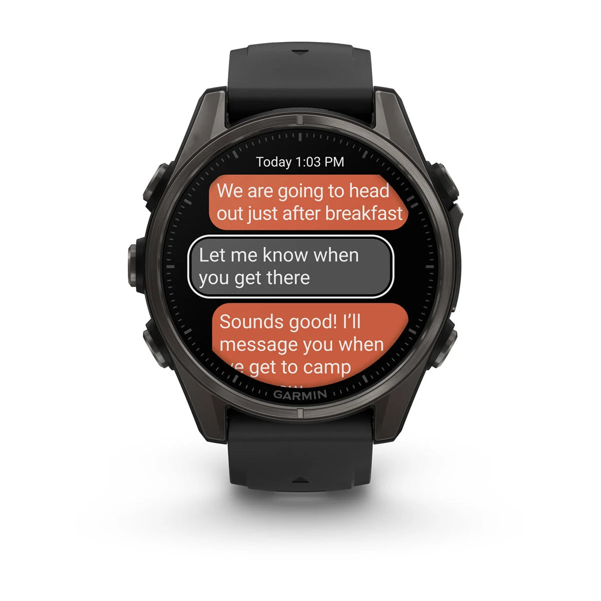 Garmin Fenix 8 Sapphire AMOLED 43mm GPS Smart Watch