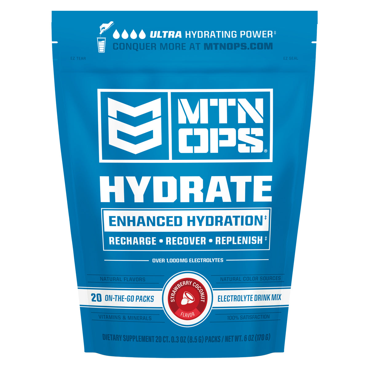 MTN OPS Hydrate in Strawberry Coconut by GOHUNT | Mtn Ops - GOHUNT Shop