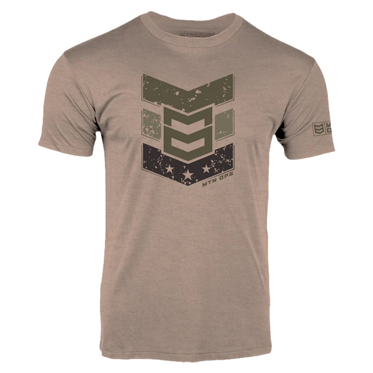 MTN OPS Griff Tee in Warm Gray by GOHUNT | Mtn Ops - GOHUNT Shop