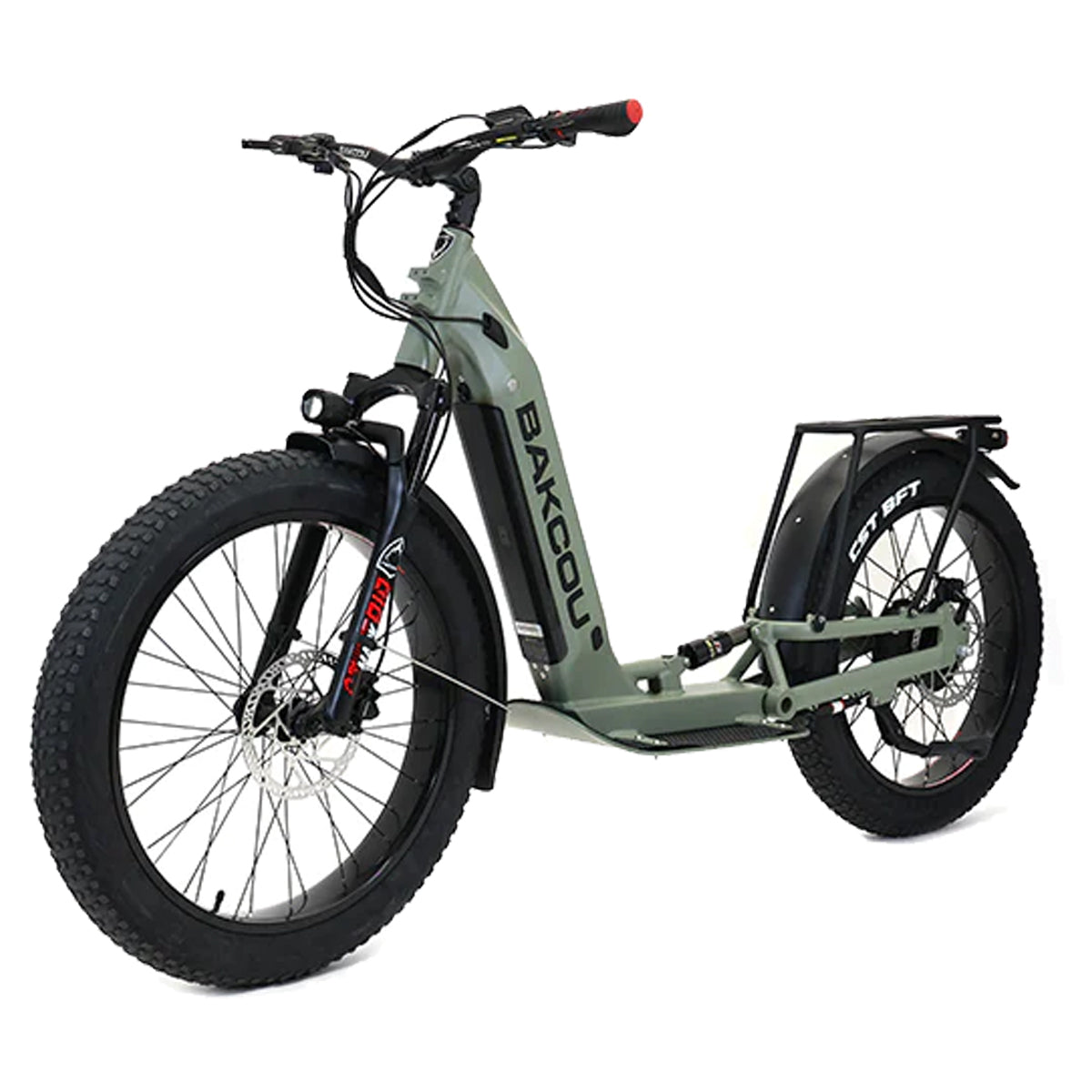 Bakcou Grizzly Electric Scooter in Sage Green by GOHUNT | Bakcou - GOHUNT Shop