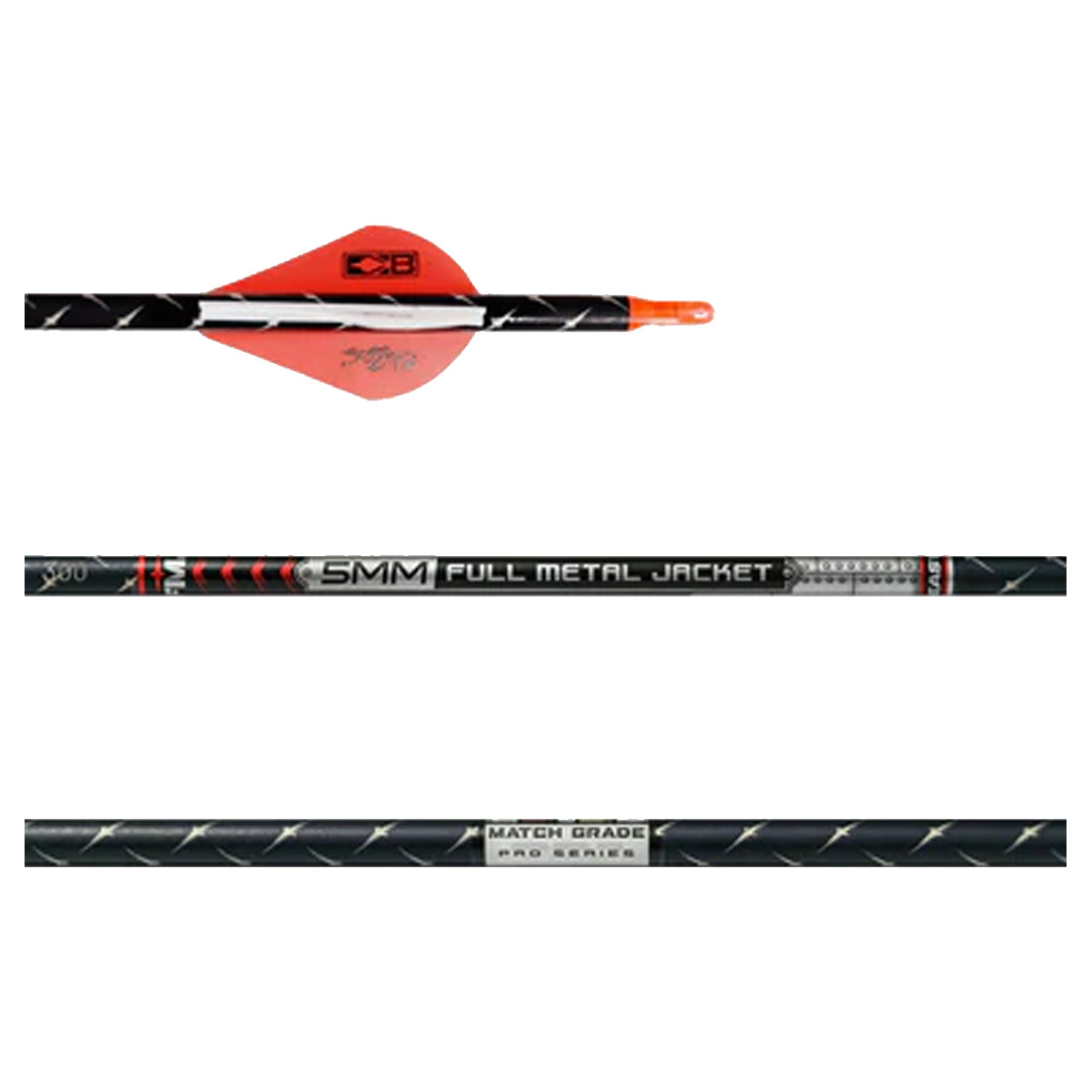 Easton 5mm FMJ Pro Series Match Grade Pre-Fletched Arrow - 6 Count in  by GOHUNT | Easton - GOHUNT Shop