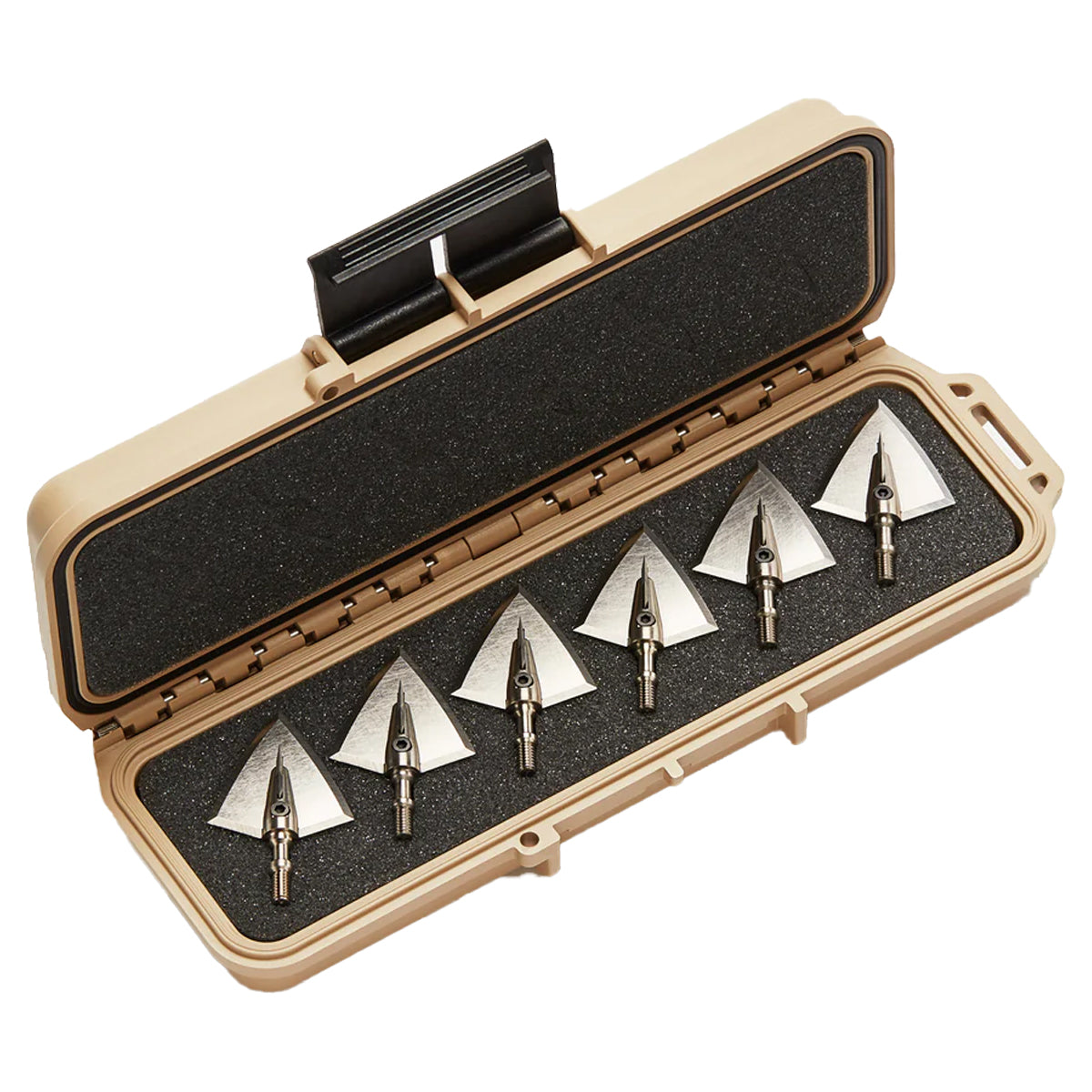 Day Six Gear Evo 100 Grain Broadheads - 6 Pack with SKB Hard Case in  by GOHUNT | Day Six - GOHUNT Shop