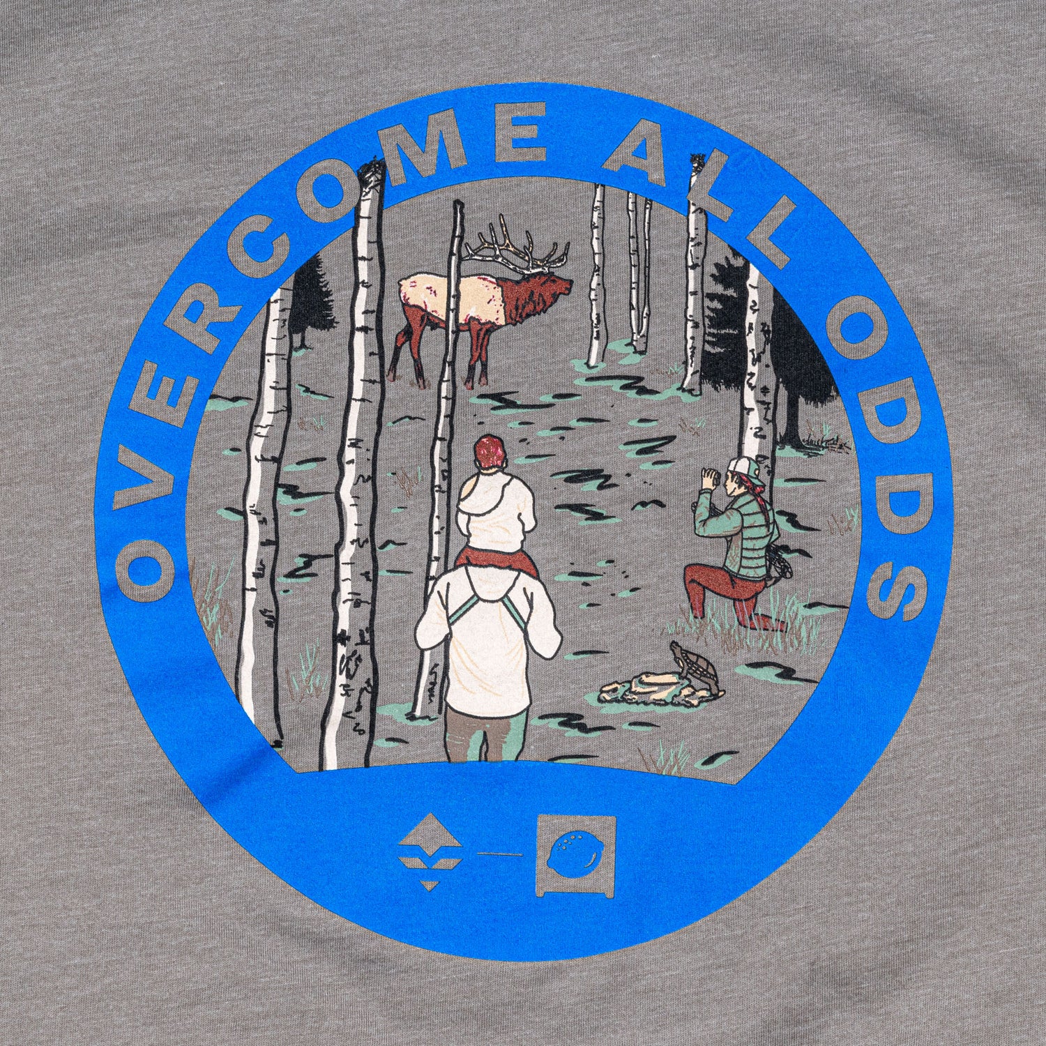 Overcome All Odds Tee in  by GOHUNT | GOHUNT - GOHUNT Shop