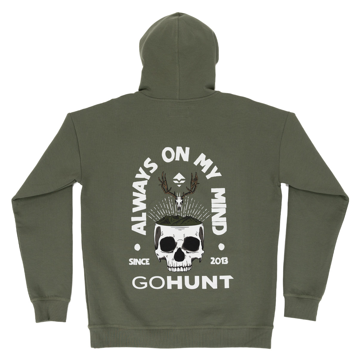 GOHUNT Deer Skull LH in Muted Olive by GOHUNT | GOHUNT - GOHUNT Shop