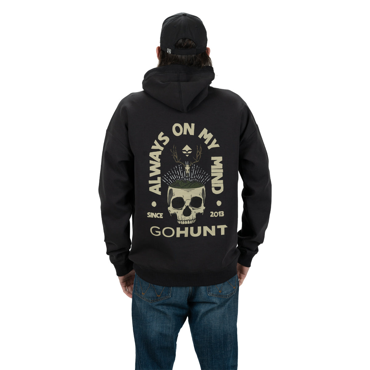 GOHUNT Deer Skull LH in Black by GOHUNT | GOHUNT - GOHUNT Shop