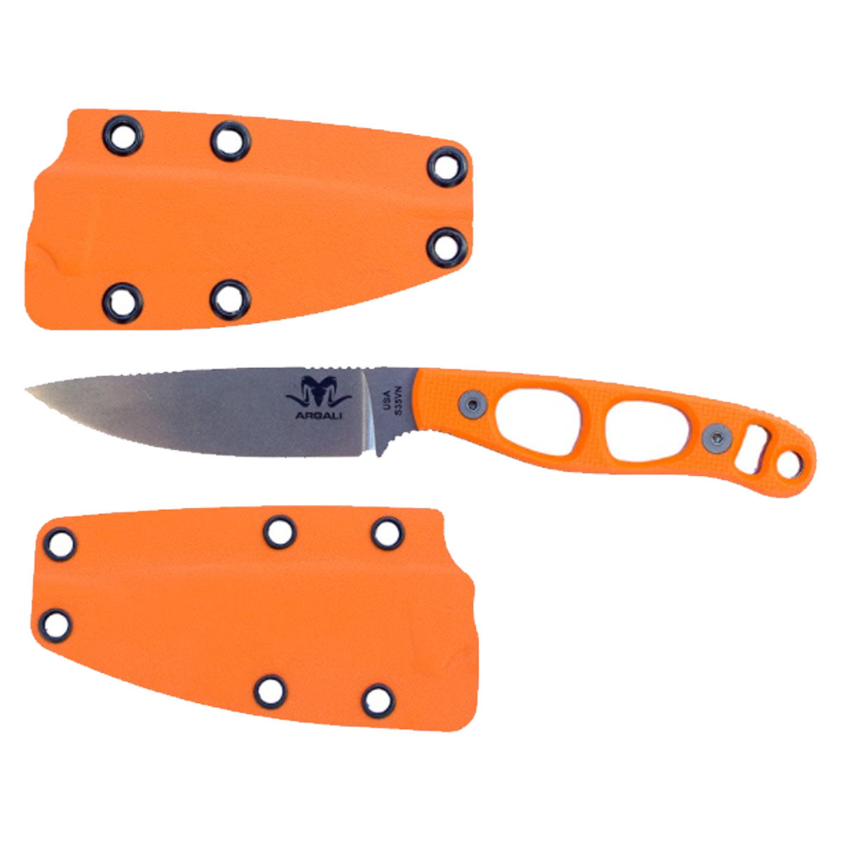 Argali Carbon Knife Orange