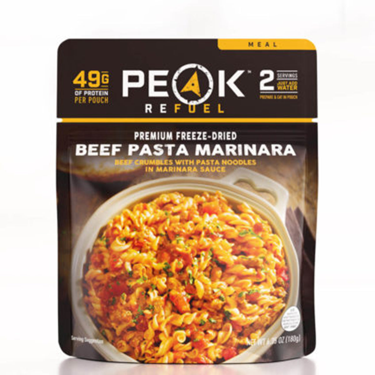 Peak Refuel Beef Pasta Marinara in Peak Refuel Beef Pasta Marinara by Peak Refuel | Camping - goHUNT Shop by GOHUNT | Peak Refuel - GOHUNT Shop