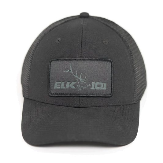 Elk101 Black Out Trucker Hat