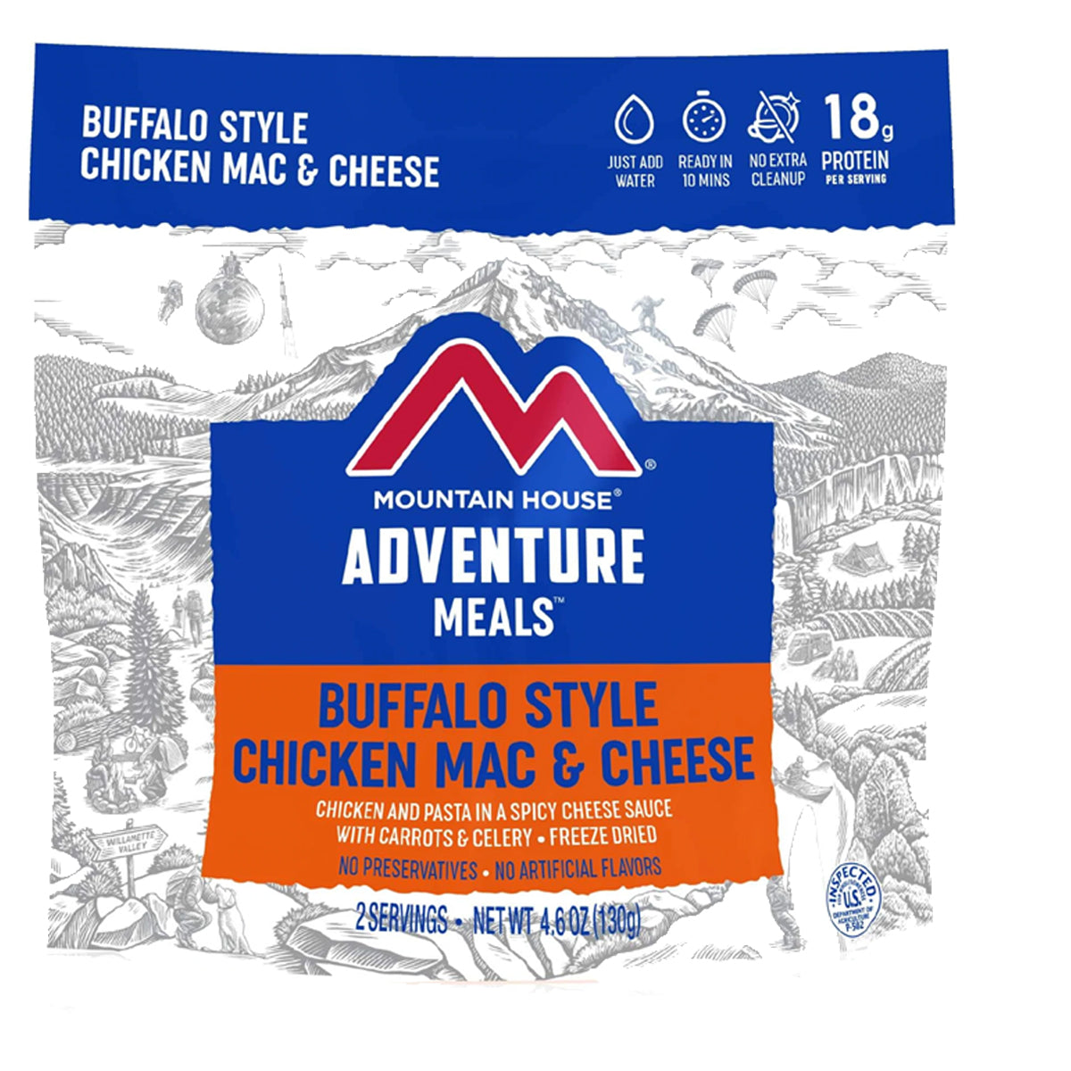 Mountain House Buffalo Style Chicken Mac & Cheese