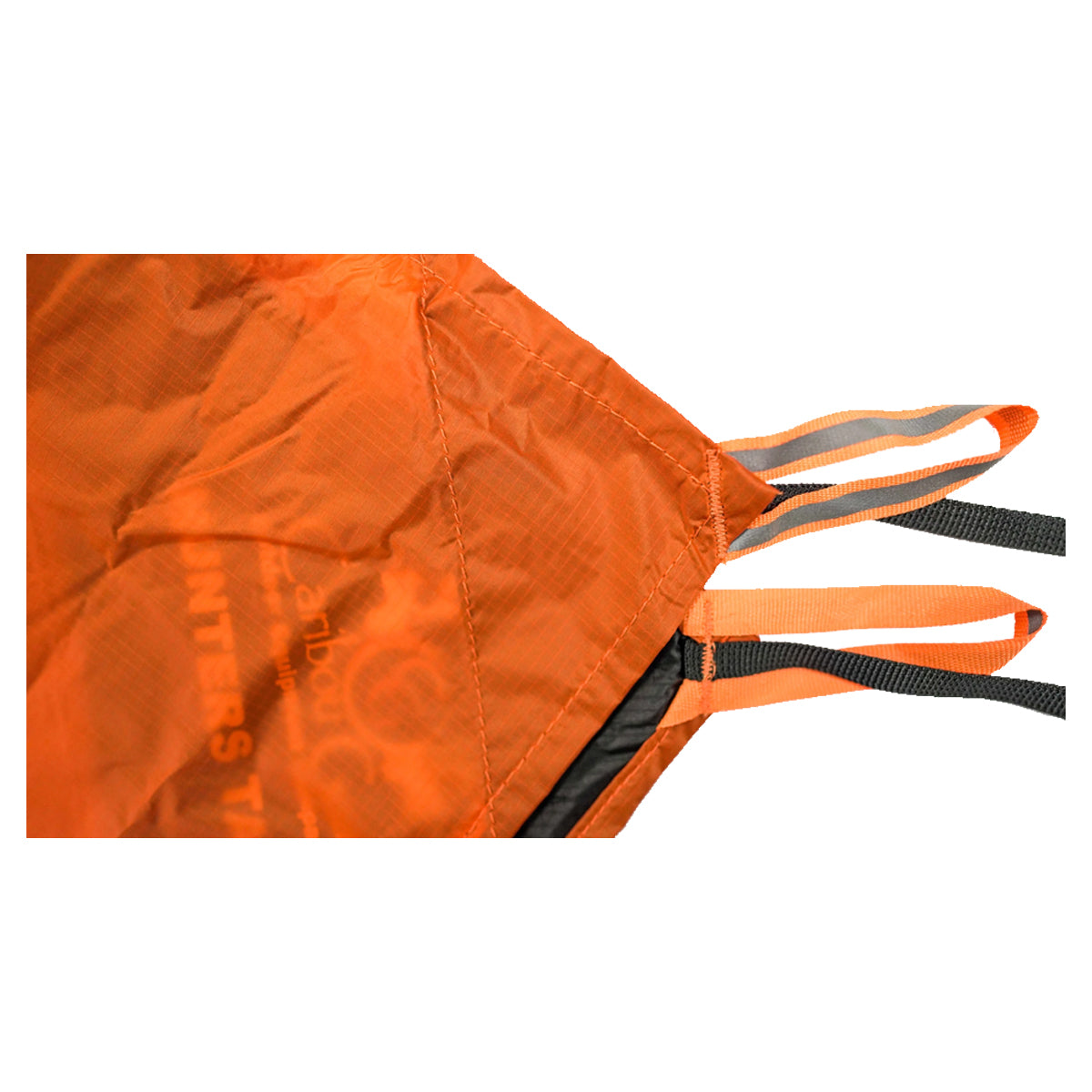 orange tarps Caribou Gear Hunters Tarp Green