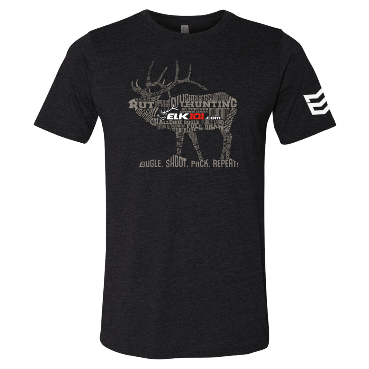 Elk101 Elk Word T-Shirt in  by GOHUNT | Elk101.com - GOHUNT Shop