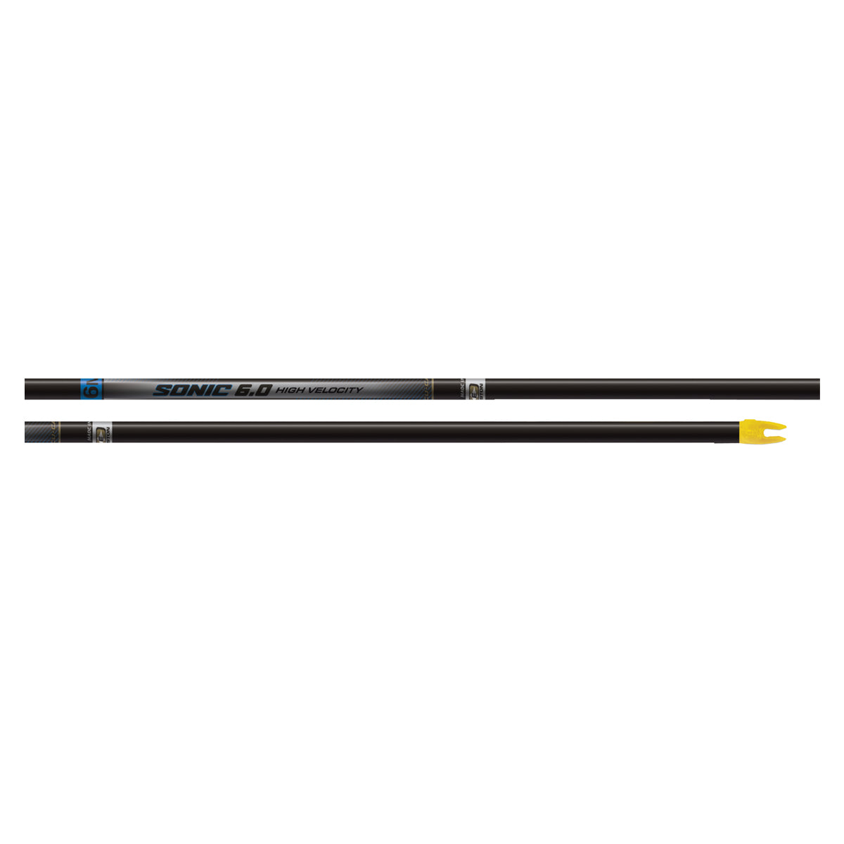 Easton Sonic 6.0 Arrow Shafts - 12 Count in  by GOHUNT | Easton - GOHUNT Shop