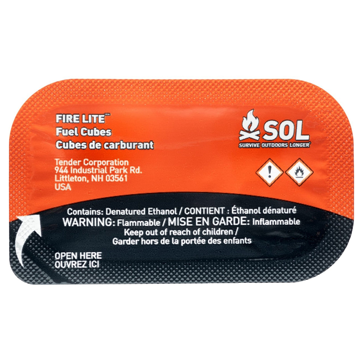 S.O.L Survive Outdoors Longer Fire Lite Fuel Cubes - Thumbnail 2