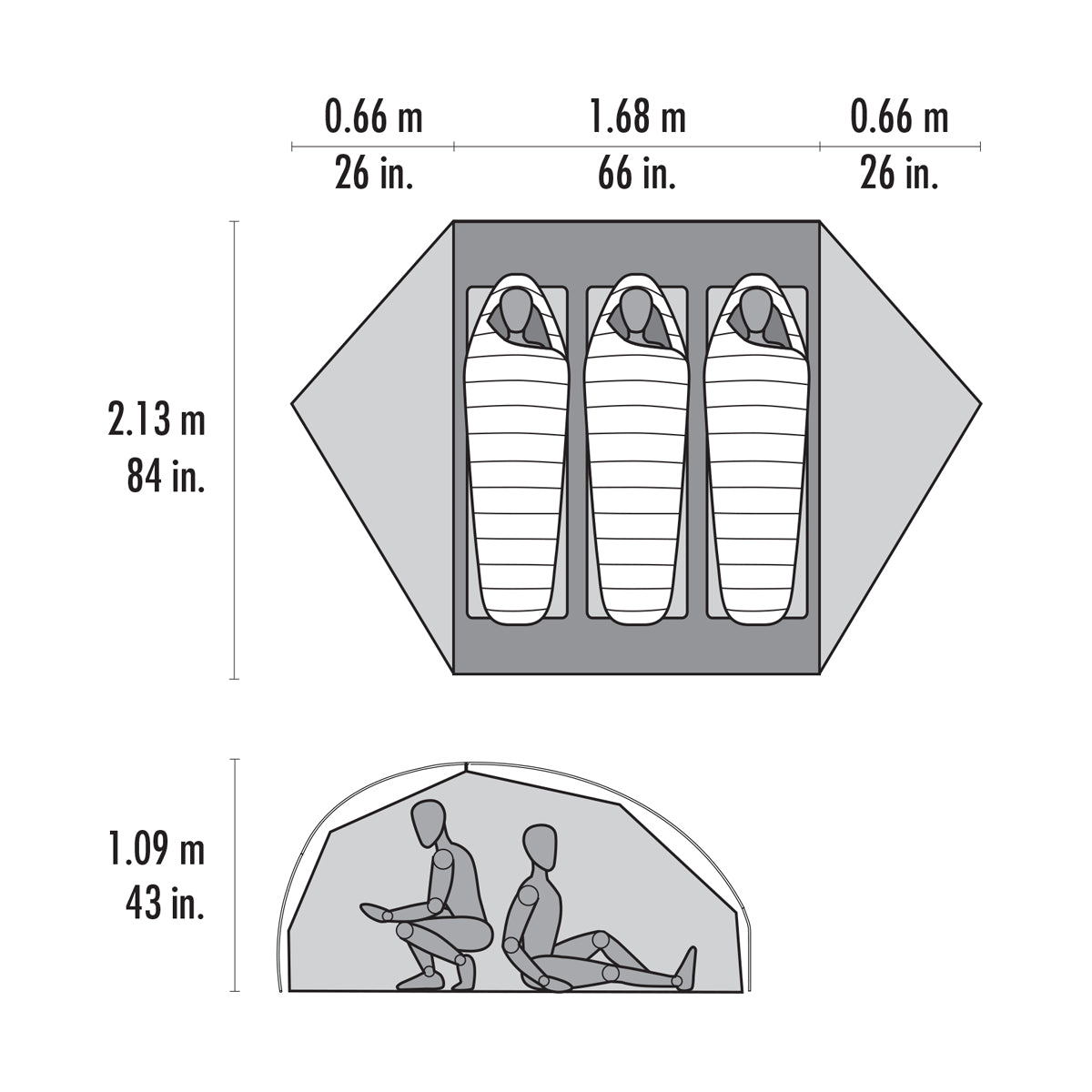 Shop for MSR FreeLite 3 Person Tent | GOHUNT