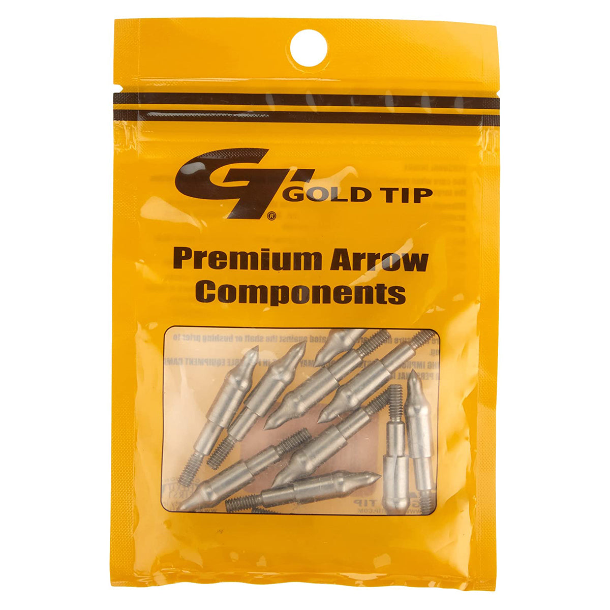 Gold Tip EZ-Pull Screw-In Field Point - .204 Series - 9/32" - 1 Dozen by Gold Tip | Archery - goHUNT Shop