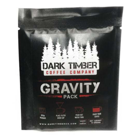 Dark Timber Coffee Gravity Packs (10 count) by Dark Timber | Camping - goHUNT Shop