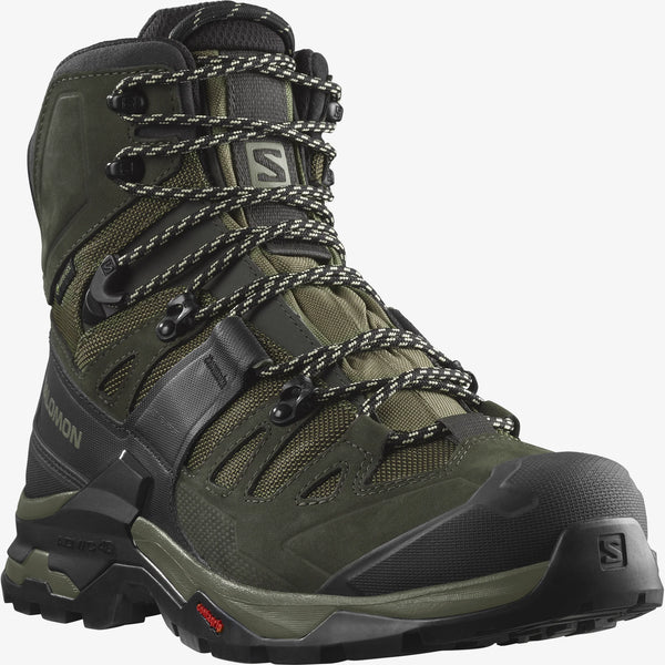salomon evolution 4.0 ski boots Men's Quest 4 GTX Olive Night | Peat test-ride Why Do Matte Black Style Number:2023-4-5675 The GripWalk (GW) soles