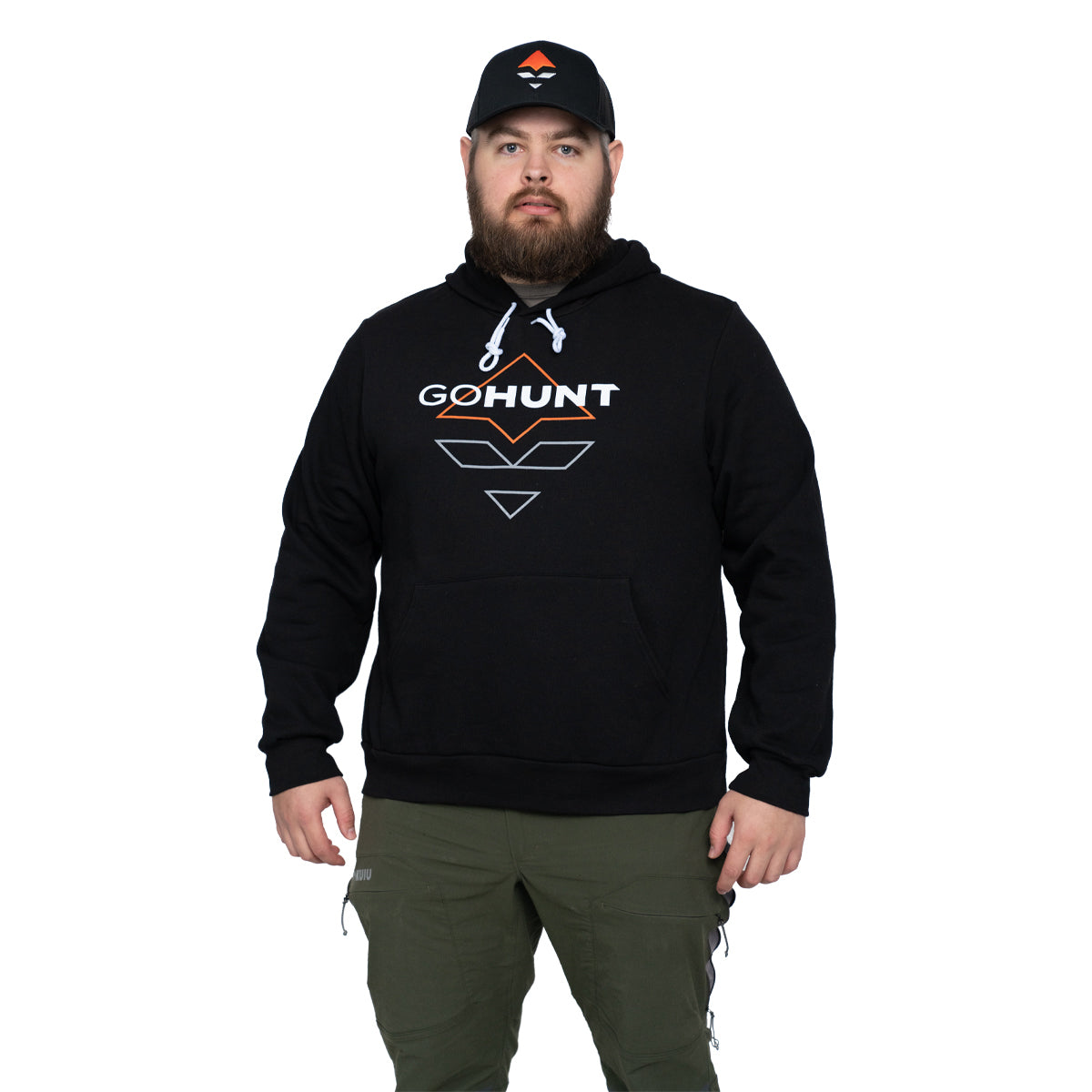 GOHUNT Logo Hoodie in Black by GOHUNT | GOHUNT - GOHUNT Shop