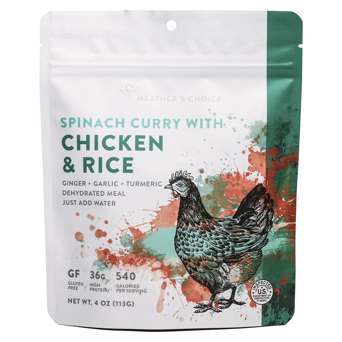 Heather's Choice Spinach Curry with Chicken and Rice in  by GOHUNT | Heather's Choice - GOHUNT Shop