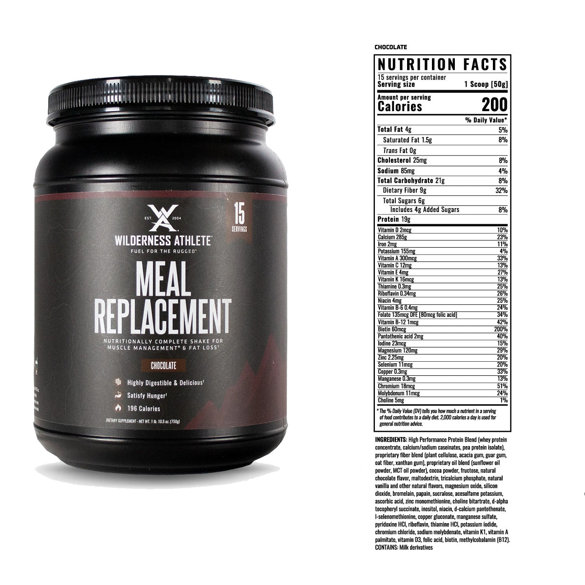 Wilderness Athlete Meal Replacement Shake