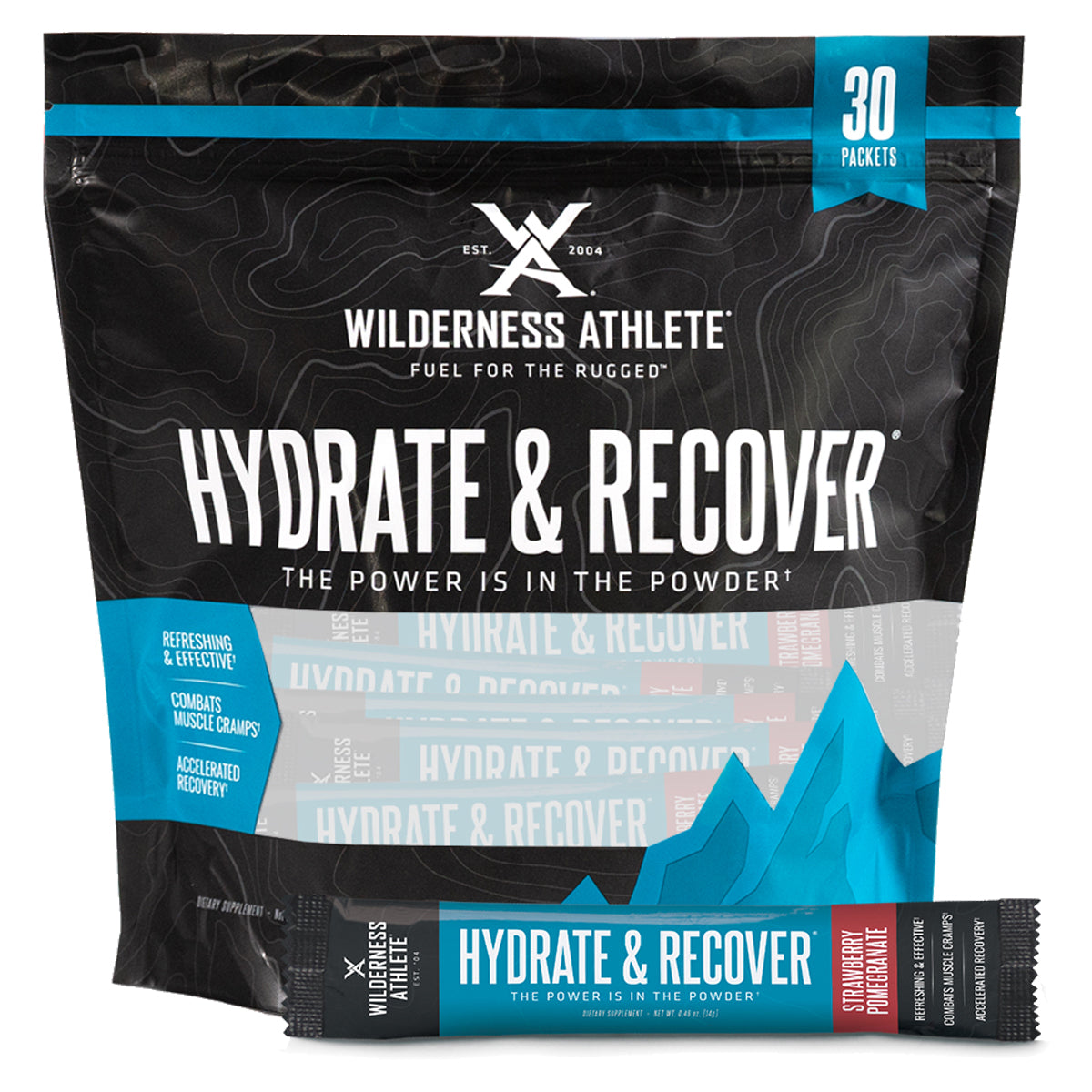 Wilderness Athlete Hydrate and Recover Packets in  by GOHUNT | Wilderness Athlete - GOHUNT Shop