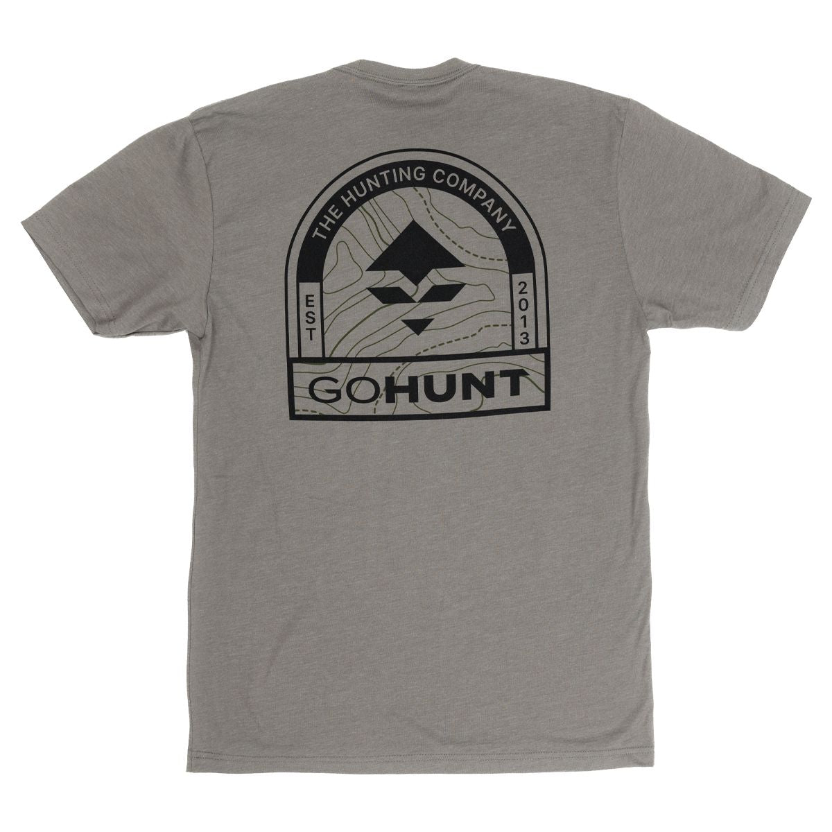 GOHUNT Elevation Tee in Warm Gray by GOHUNT | GOHUNT - GOHUNT Shop