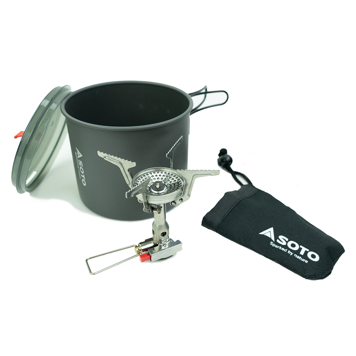 Soto New River Pot + Amicus Stove System by Soto | Camping - goHUNT Shop