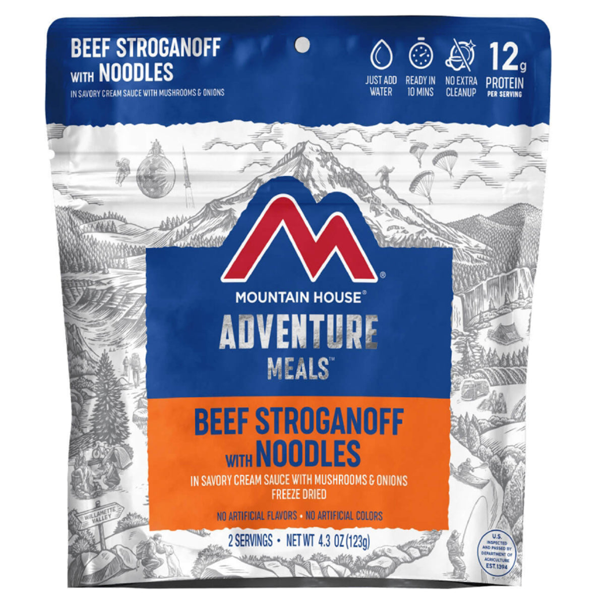Mountain House Beef Stroganoff in Mountain House Beef Stroganoff - goHUNT Shop by GOHUNT | Mountain House - GOHUNT Shop