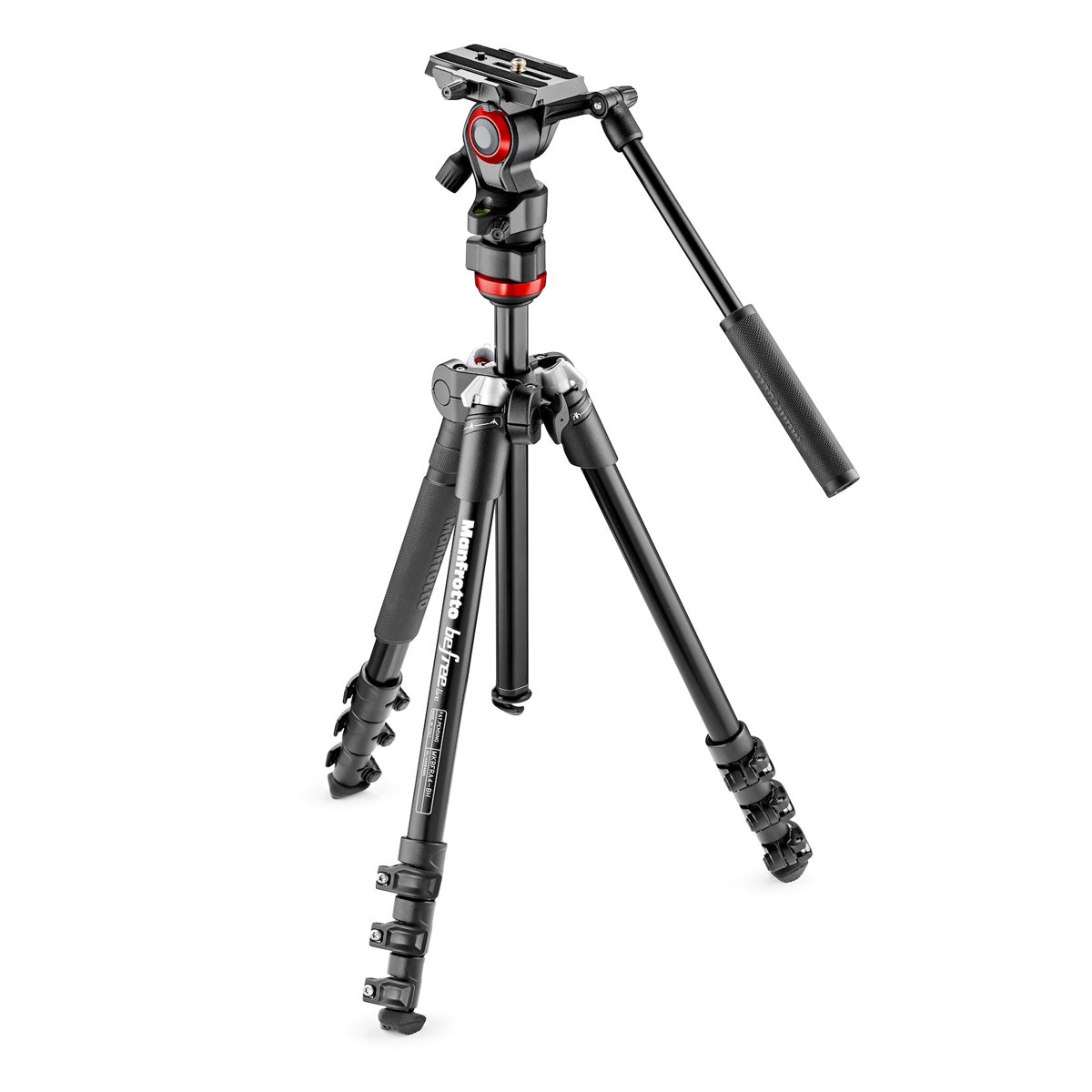 Manfrotto Befree Live Fluid Video Head with Befree Aluminum Tripod Kit by Manfrotto | Optics - goHUNT Shop