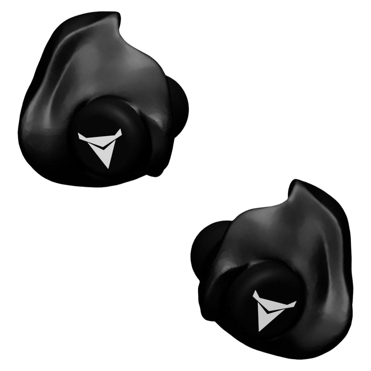 Decibullz Custom Molded Earplugs in Black by GOHUNT | Decibullz - GOHUNT Shop