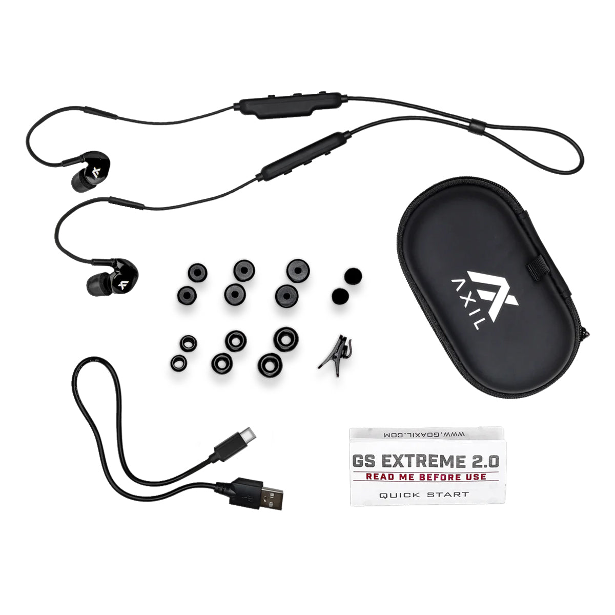 Axil GS Extreme 2.0 Ear Buds in  by GOHUNT | Axil - GOHUNT Shop