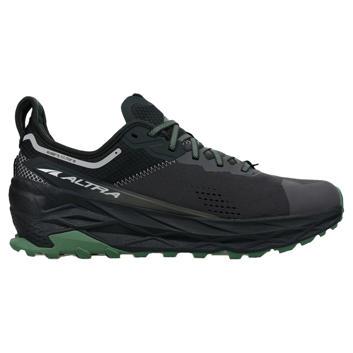 Altra Olympus 5 in Black & Gray by GOHUNT | Altra - GOHUNT Shop