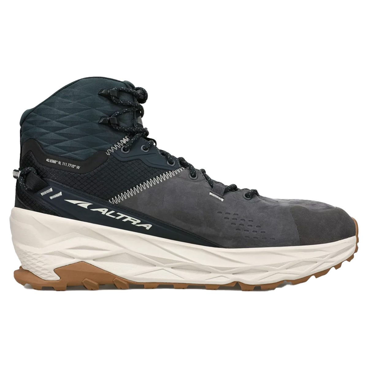 Altra Olympus 5 Hike Mid GTX in Black & Gray by GOHUNT | Altra - GOHUNT Shop