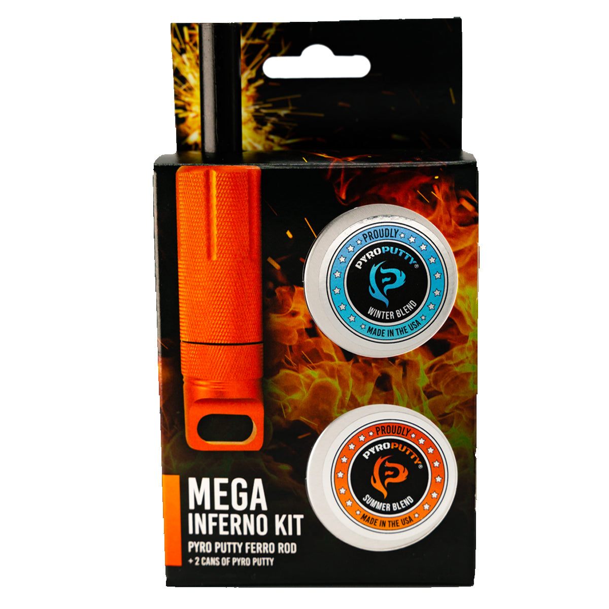 Pyro Putty Mega Inferno Ferro Rod Kit | Shop at GOHUNT